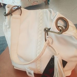 Carlos Santana White Interlude Tour Bag